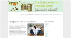 Desktop Screenshot of flyttkonsumenter.se